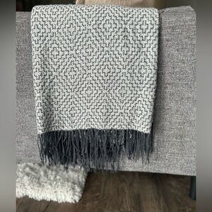 Fringe Throw Blanket